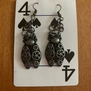 Steampunk Bug Halloween Earrings 💞✨